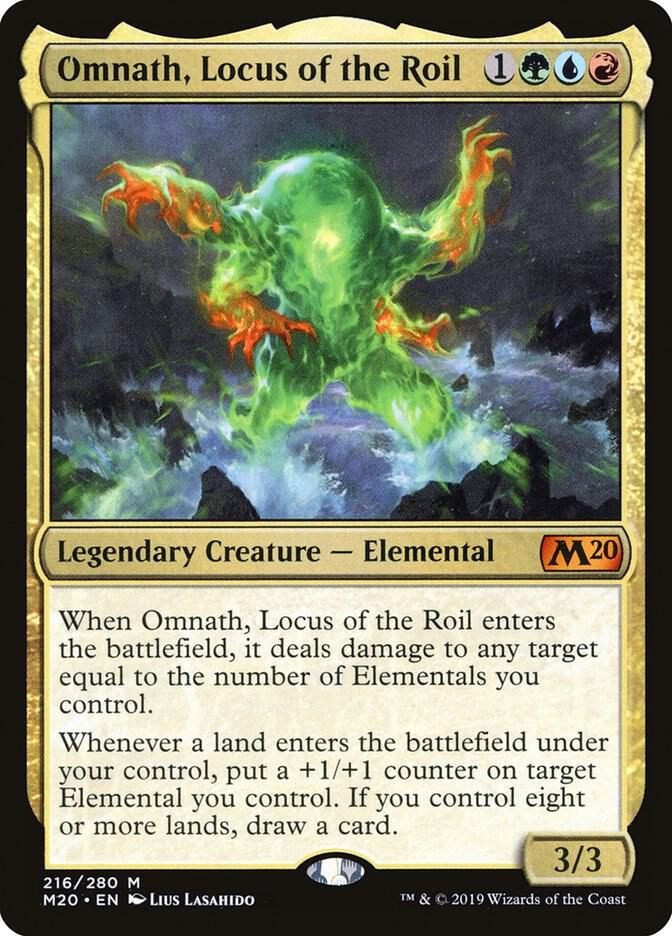Omnath, Locus of the Roil 216/280 (Core Set 2020)  | Good Games Modbury