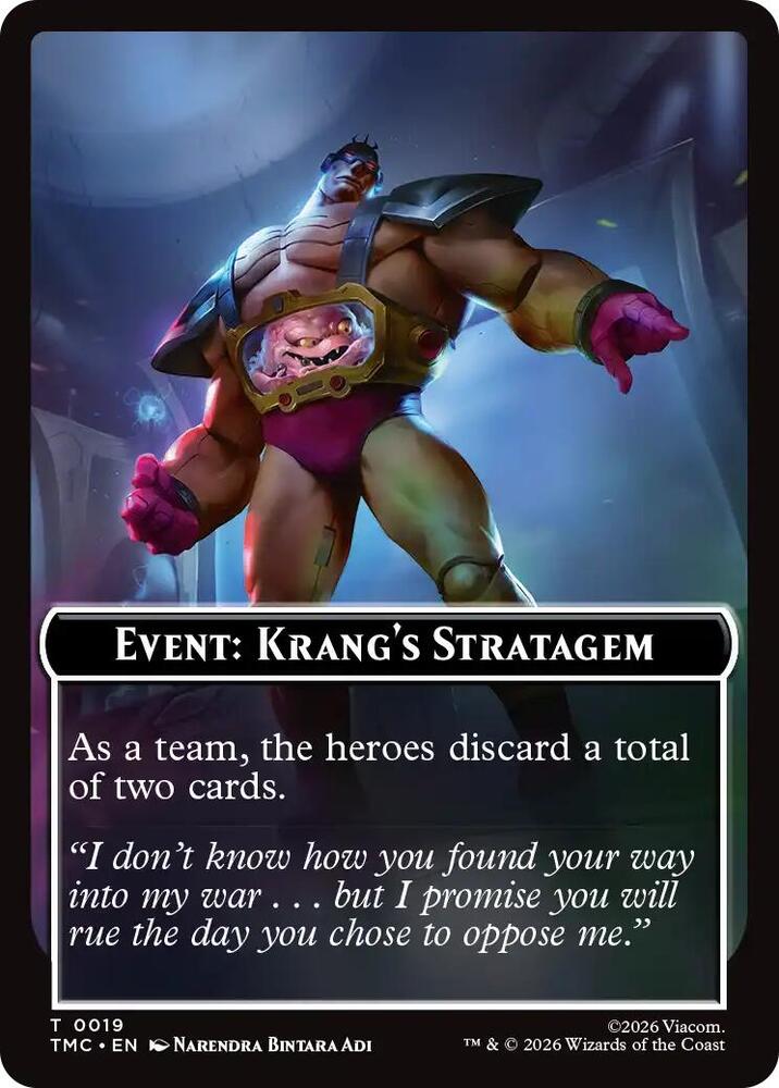 Event Krangs Stratagem 19 (Commander: Teenage Mutant Ninja Turtles)  | Good Games Modbury
