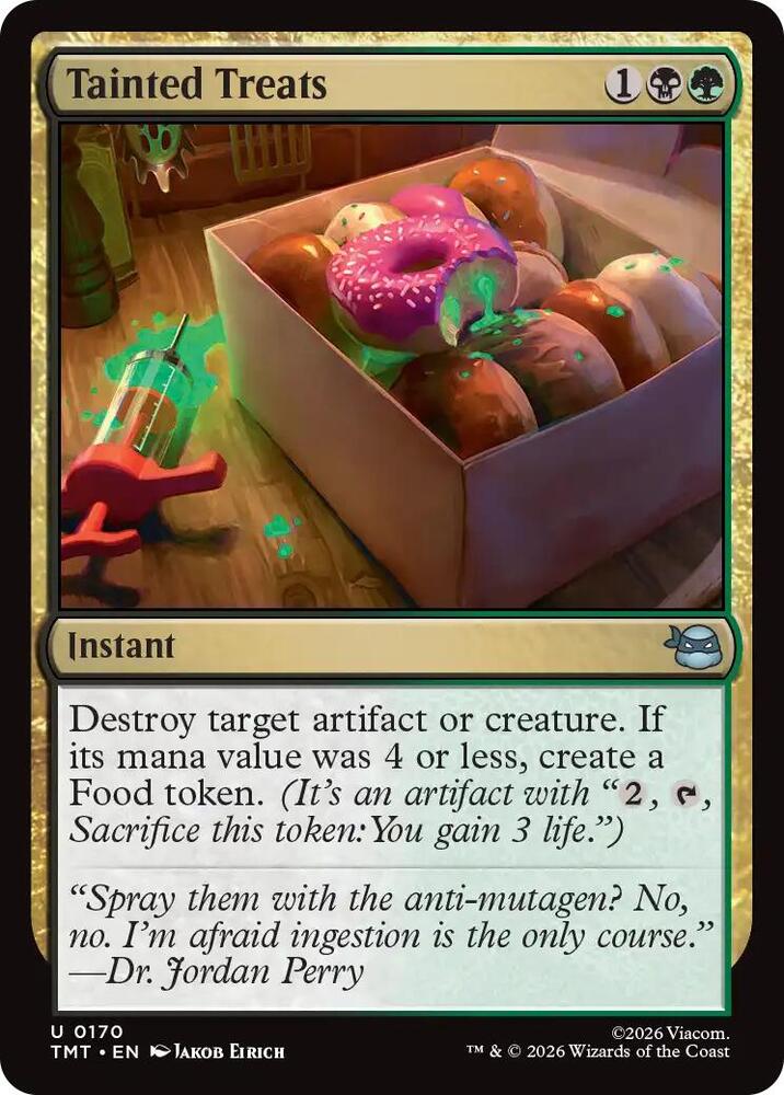 Tainted Treats 170/190 (Teenage Mutant Ninja Turtles)  - Foil | Good Games Modbury