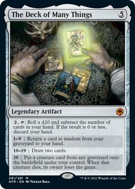 The Deck of Many Things 241/281 (Adventures in the Forgotten Realms)  | Good Games Modbury