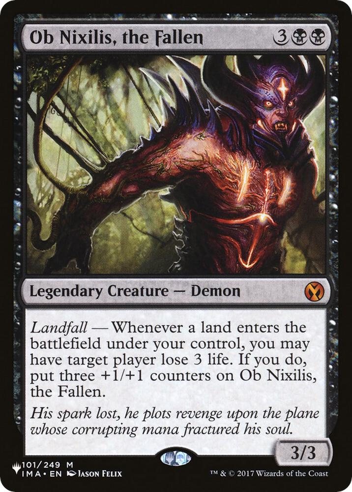 Ob Nixilis the Fallen IMA-101/5075 (The List Reprints)  | Good Games Modbury