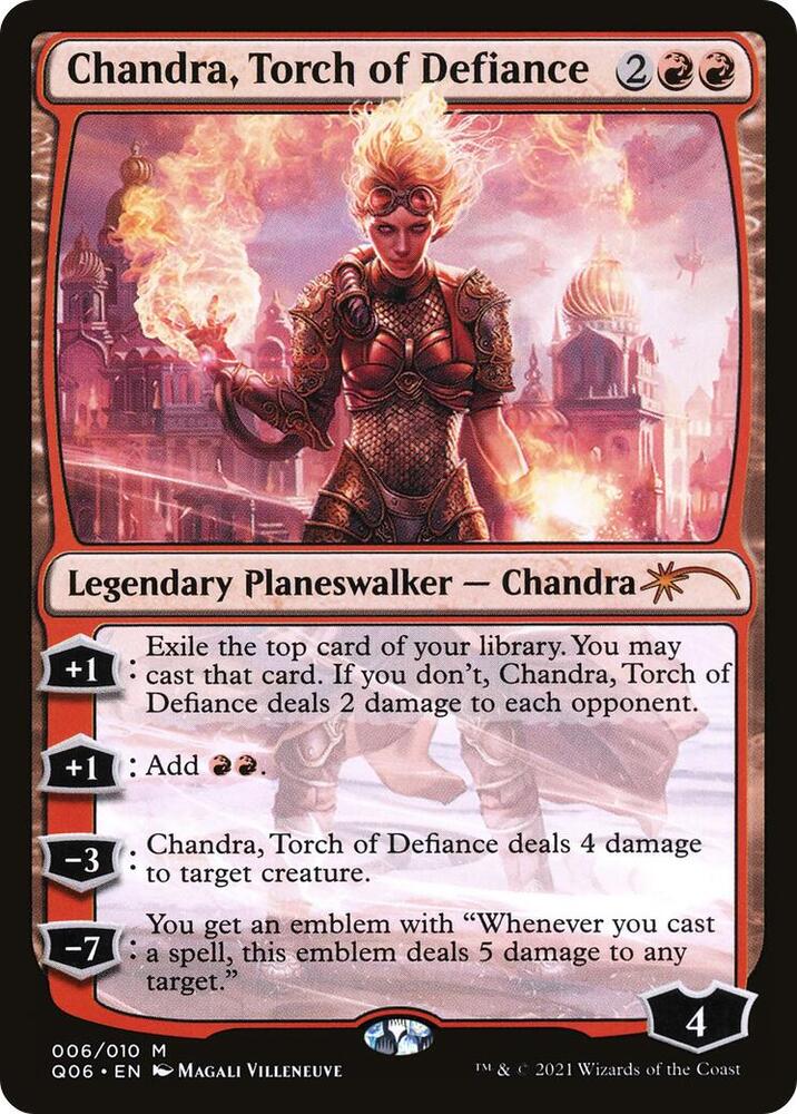 Chandra Torch of Defiance 6 (Unique and Miscellaneous Promos)  | Good Games Modbury