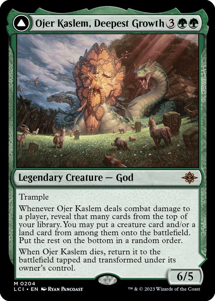 Ojer Kaslem, Deepest Growth // Temple of Cultivation 204 (The Lost Caverns of Ixalan)  | Good Games Modbury