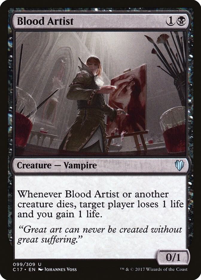 Blood Artist 99/309 (Commander 2017)  | Good Games Modbury