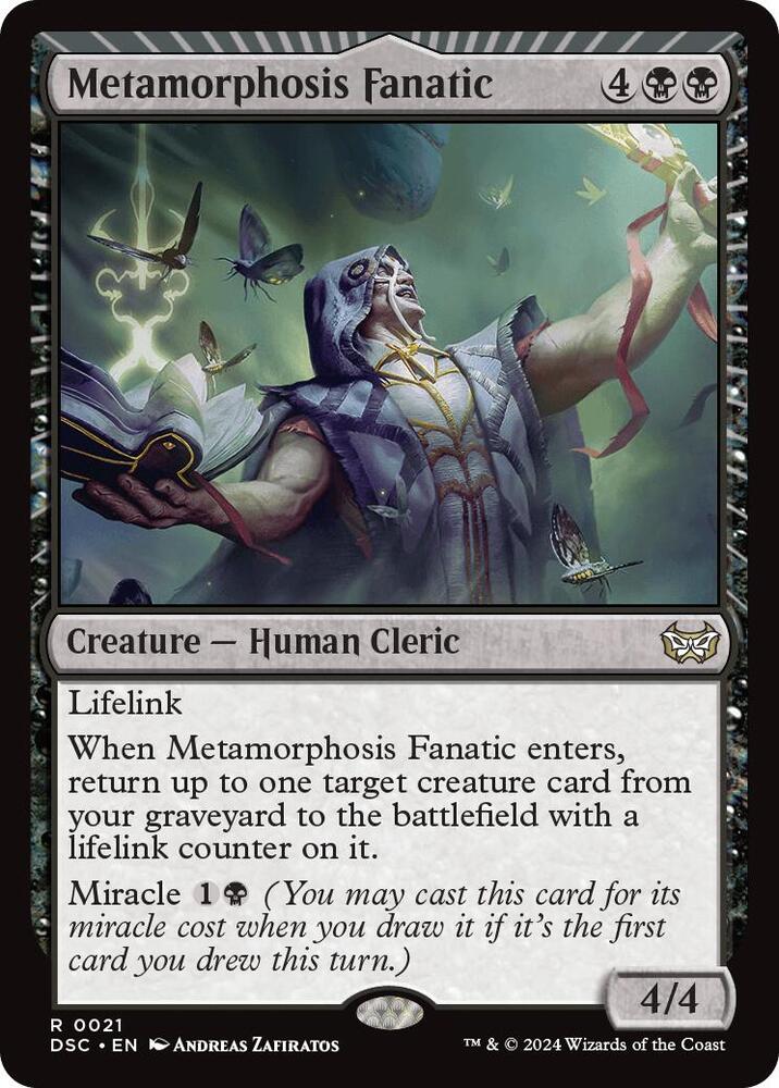 Metamorphosis Fanatic 21/40 (Commander: Duskmourn: House of Horror)  | Good Games Modbury