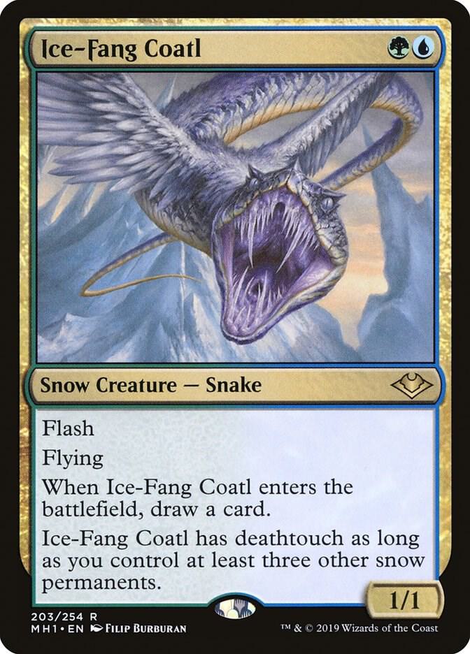 Ice-Fang Coatl 203 (Modern Horizons)  | Good Games Modbury