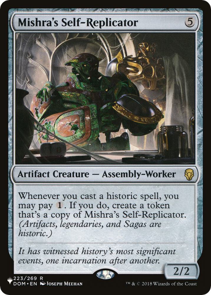 Mishras Self Replicator DOM-223/5075 (The List Reprints)  | Good Games Modbury