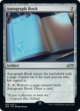 Autograph Book 183/244 (Unfinity)  | Good Games Modbury