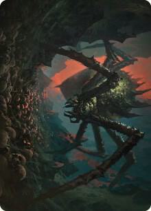 Shelob Child of Ungoliant Art Card 23 (Art Series: Universes Beyond: The Lord of the Rings: Tales of Middle-earth)  | Good Games Modbury