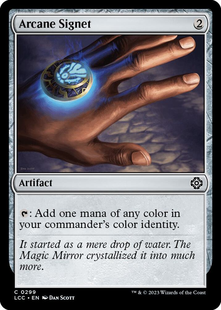 Arcane Signet 299 (Commander: The Lost Caverns of Ixalan)  | Good Games Modbury