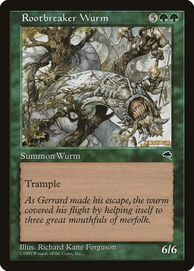 Rootbreaker Wurm 251/350 (Tempest)  | Good Games Modbury