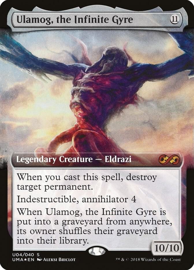 Ulamog, the Infinite Gyre 4/40 (Ultimate Masters: Box Toppers)  - Foil | Good Games Modbury