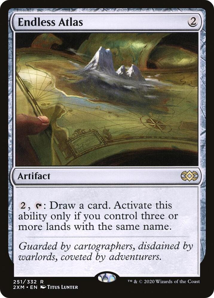 Endless Atlas 251 (Double Masters)  - Foil | Good Games Modbury