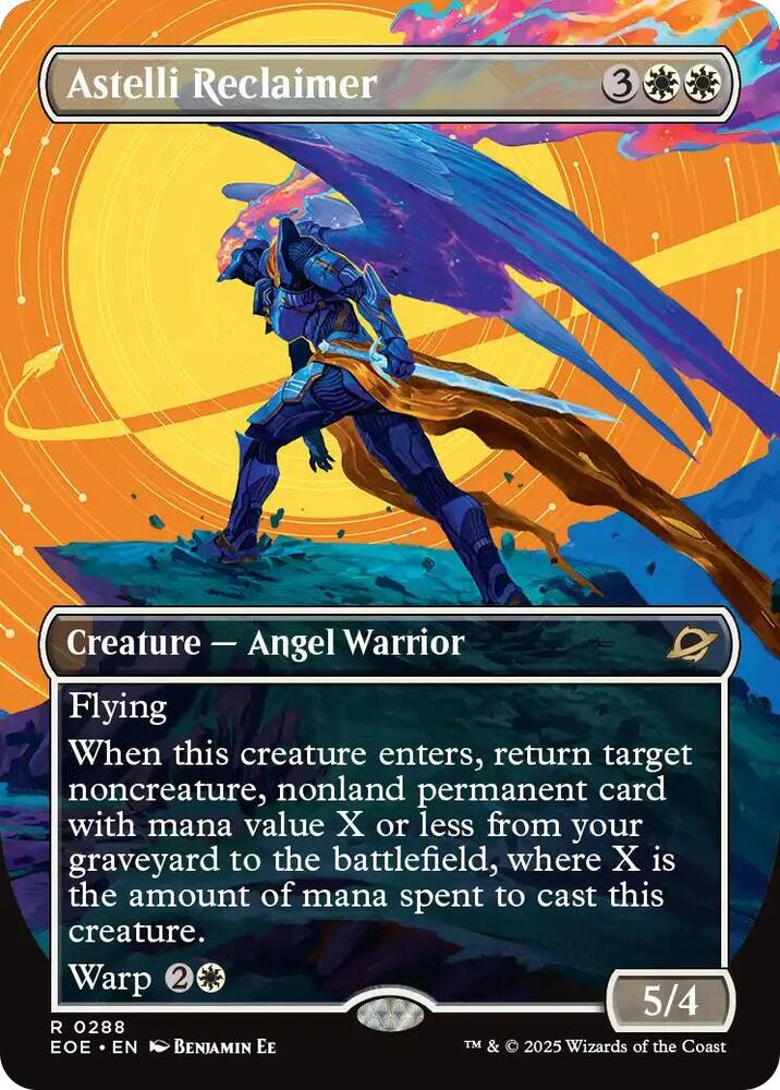 Astelli Reclaimer 288 (Edge of Eternities)  - Borderless Foil | Good Games Modbury