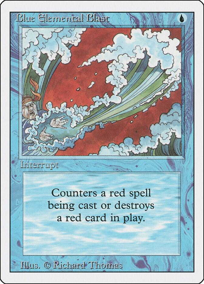 Blue Elemental Blast 49/306 (Revised Edition)  | Good Games Modbury