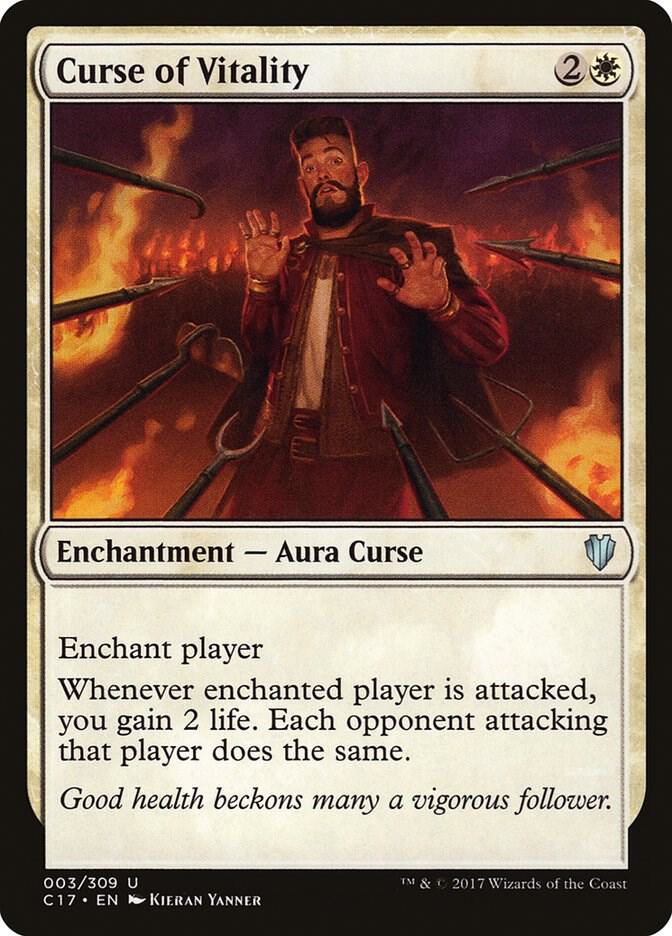 Curse of Vitality 3/309 (Commander 2017)  | Good Games Modbury