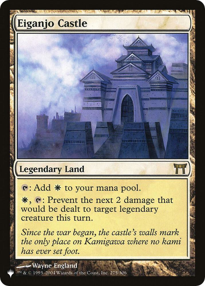 Eiganjo Castle CHK-275/5075 (The List Reprints)  | Good Games Modbury