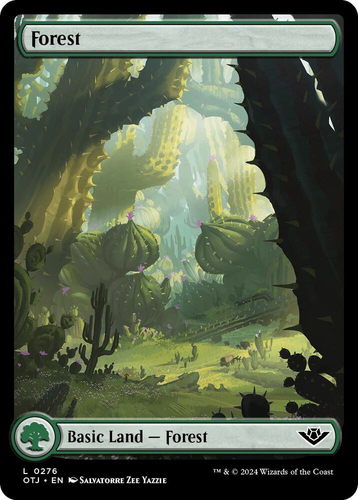 Forest 276/286 (Outlaws of Thunder Junction)  - Full Art | Good Games Modbury