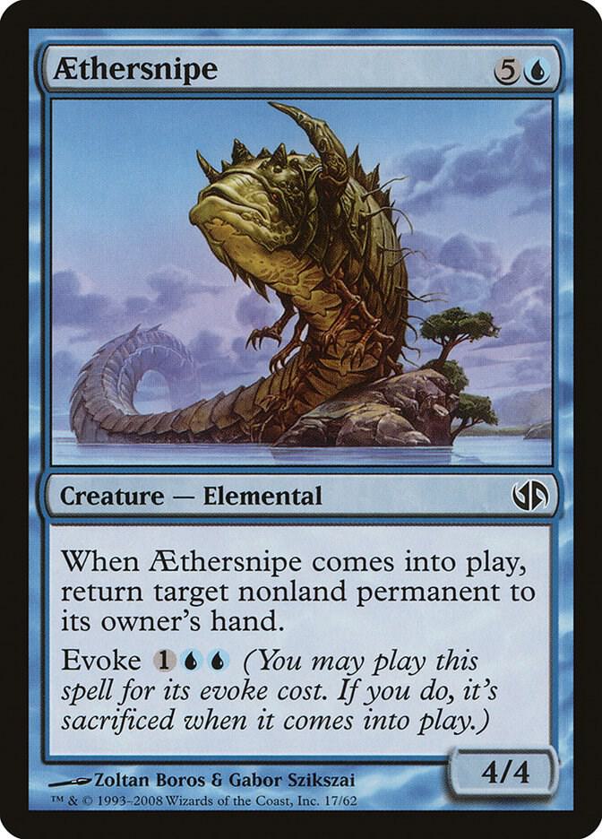 Aethersnipe 17/62 (Duel Decks: Jace vs. Chandra)  | Good Games Modbury