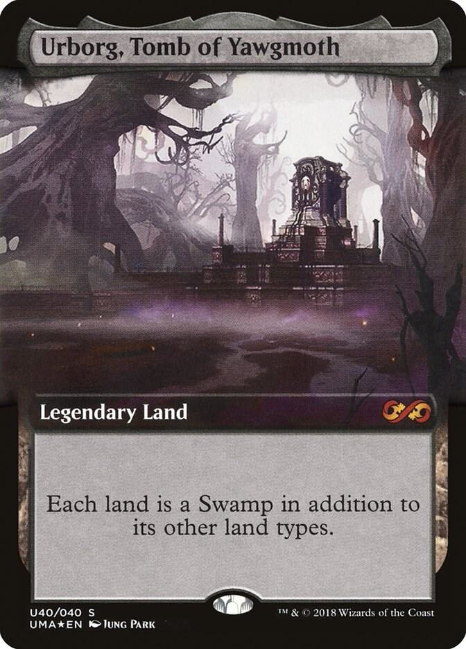 Urborg, Tomb of Yawgmoth U40 (Ultimate Masters: Box Toppers)  - Extended Art Foil | Good Games Modbury