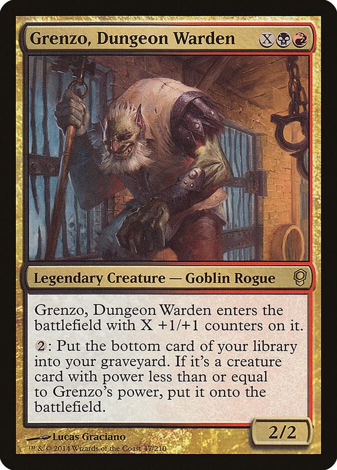 Grenzo, Dungeon Warden 47/210 (Conspiracy)  - Foil | Good Games Modbury