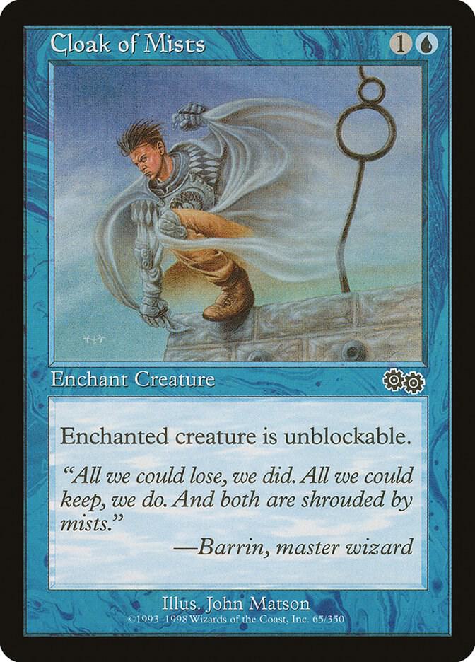 Cloak of Mists 65/350 (Urza's Saga)  | Good Games Modbury
