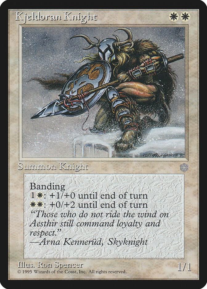 Kjeldoran Knight 36/383 (Ice Age)  | Good Games Modbury