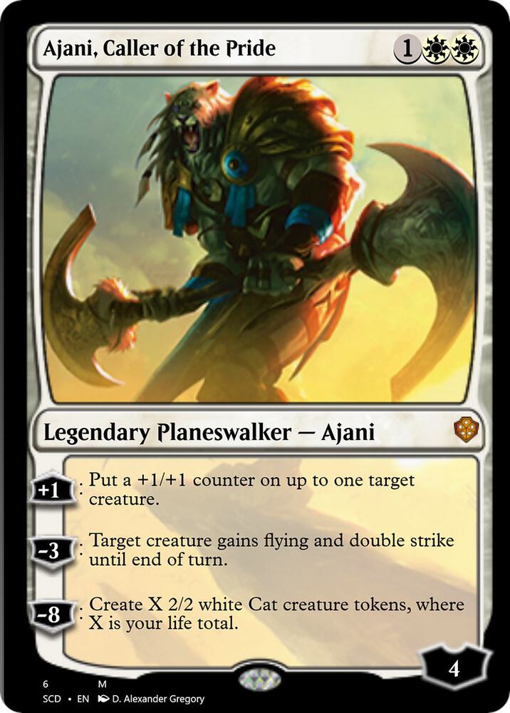 Ajani, Caller of the Pride 6/352 (Starter Commander Decks)  | Good Games Modbury