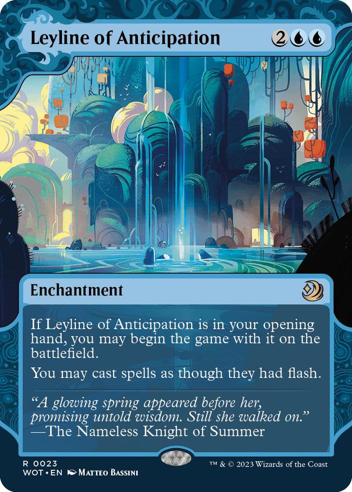 Leyline of Anticipation 23 (Wilds of Eldraine: Enchanting Tales)  - Showcase | Good Games Modbury