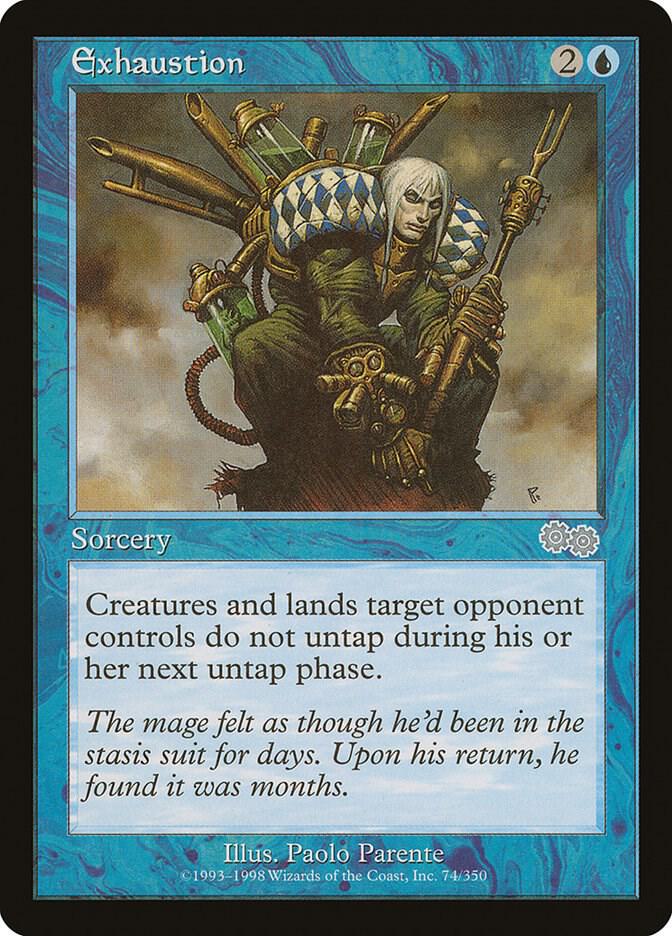 Exhaustion 74/350 (Urza's Saga)  | Good Games Modbury