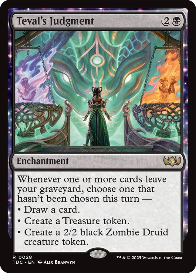 Tevals Judgment 28 (Commander: Tarkir: Dragonstorm)  | Good Games Modbury
