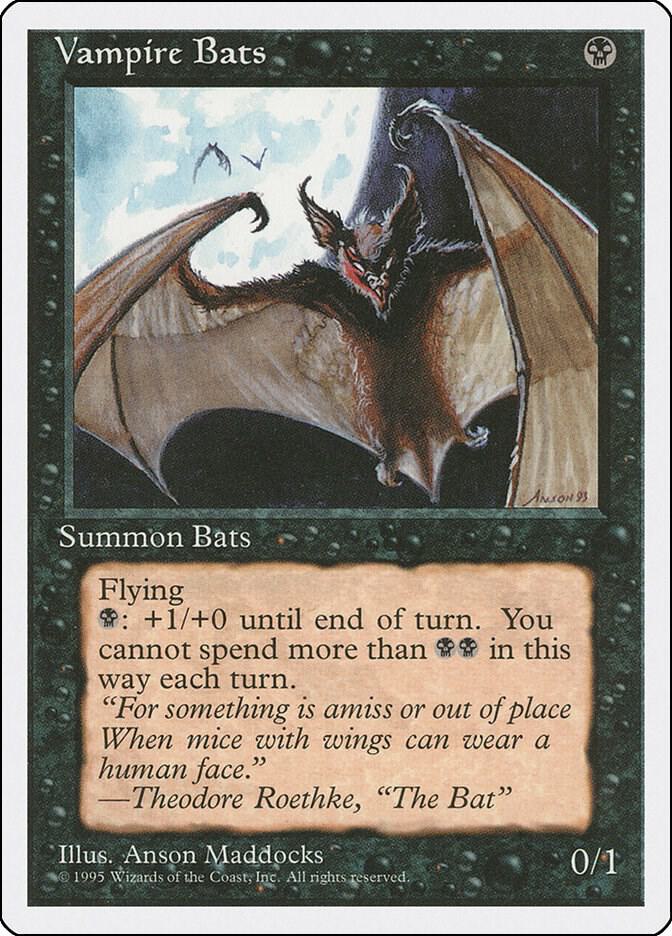 Vampire Bats 167/378 (Fourth Edition)  | Good Games Modbury
