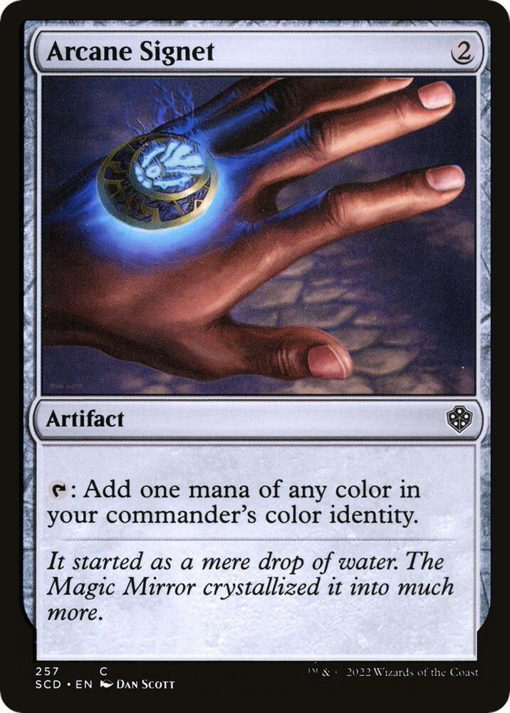 Arcane Signet 257/352 (Starter Commander Decks)  | Good Games Modbury