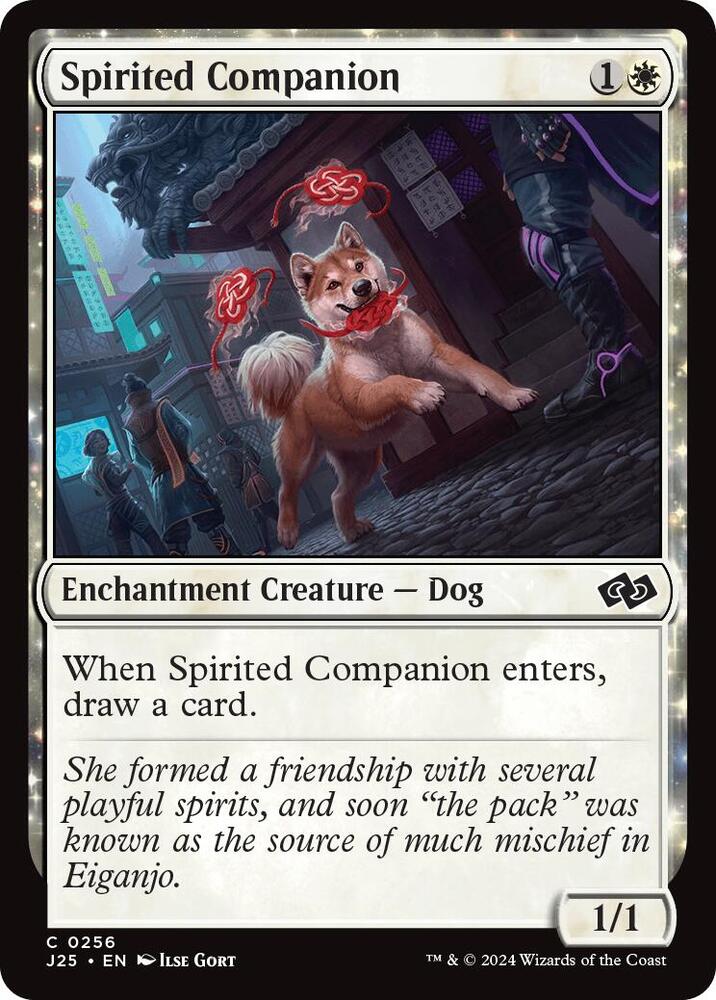 Spirited Companion 256/779 (Foundations Jumpstart)  | Good Games Modbury