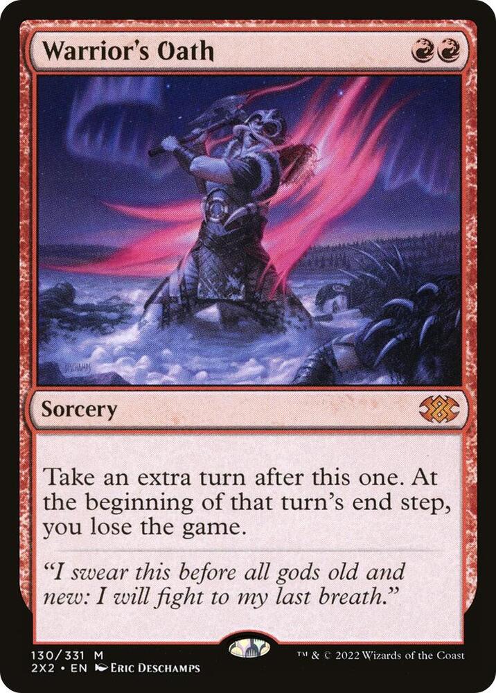 Warriors Oath 130 (Double Masters 2022)  - Foil | Good Games Modbury