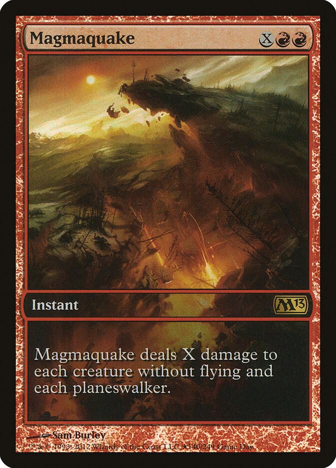 Magmaquake 140★/6 (Game Day & Store Championship Promos)  - Full Art Foil | Good Games Modbury