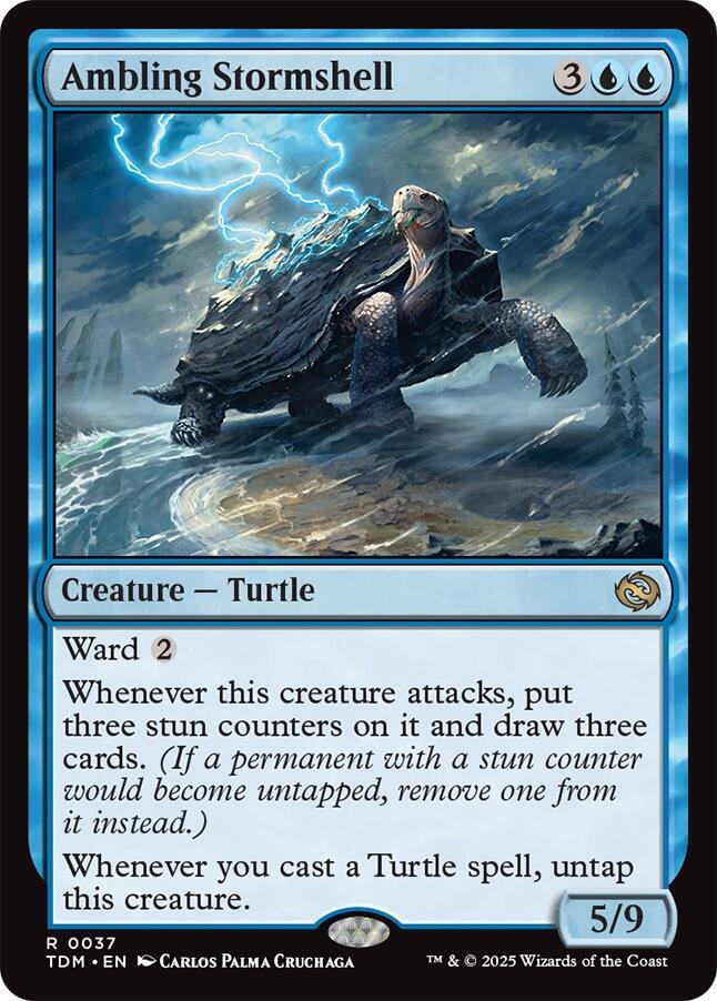 Ambling Stormshell 37/291 (Tarkir: Dragonstorm)  | Good Games Modbury
