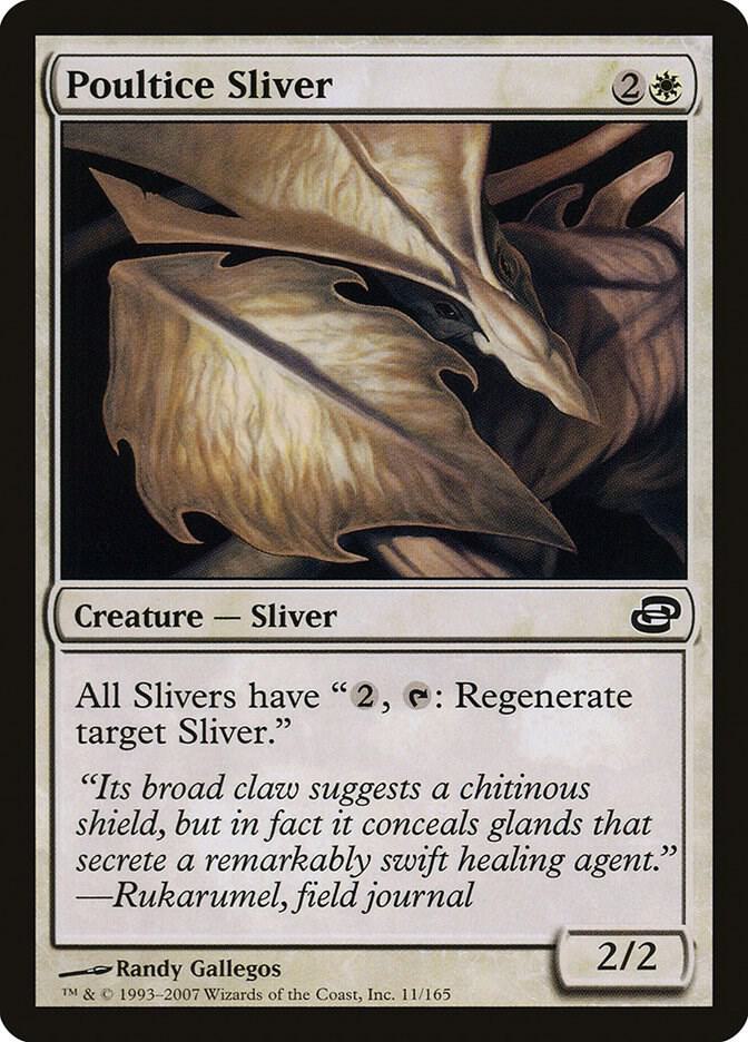 Poultice Sliver 11/165 (Planar Chaos)  - Foil | Good Games Modbury