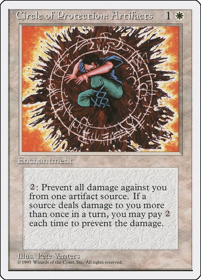 Circle of Protection: Artifacts 13/378 (Fourth Edition)  | Good Games Modbury