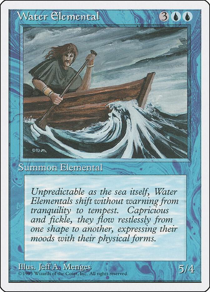 Water Elemental 115/378 (Fourth Edition)  | Good Games Modbury