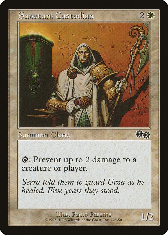 Sanctum Custodian 42/350 (Urza's Saga)  | Good Games Modbury
