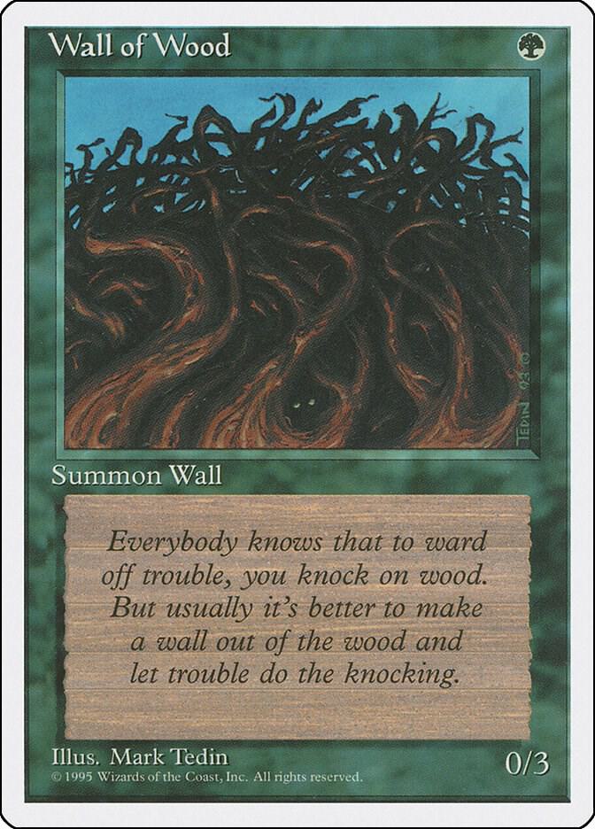 Wall of Wood 284/378 (Fourth Edition)  | Good Games Modbury