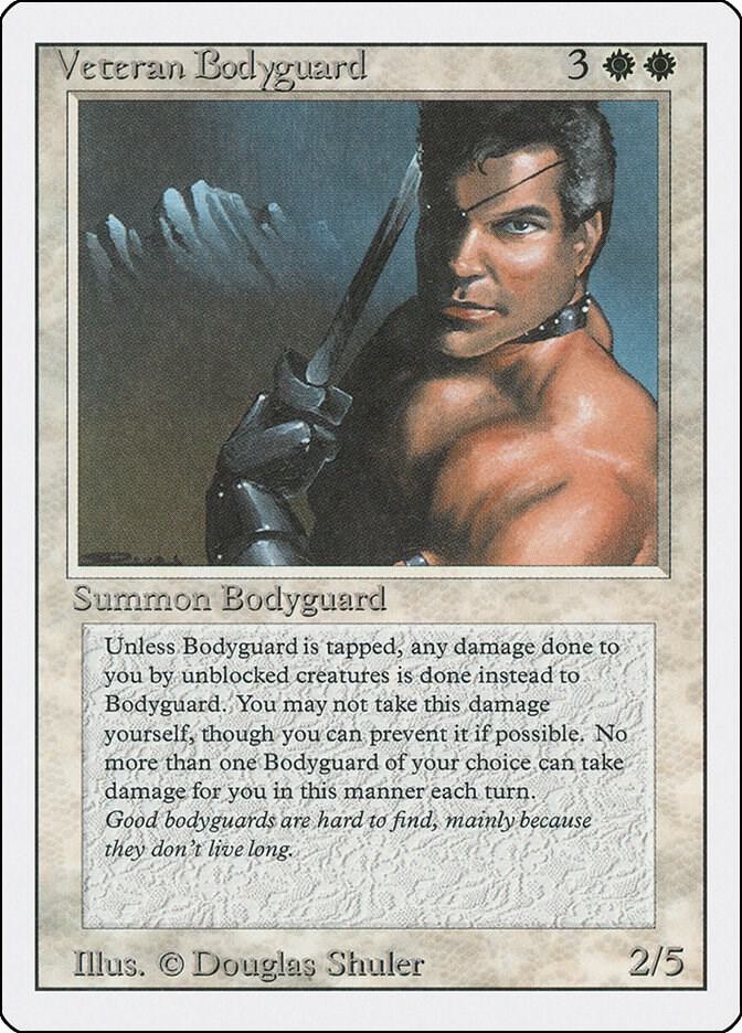 Veteran Bodyguard 42/306 (Revised Edition)  | Good Games Modbury