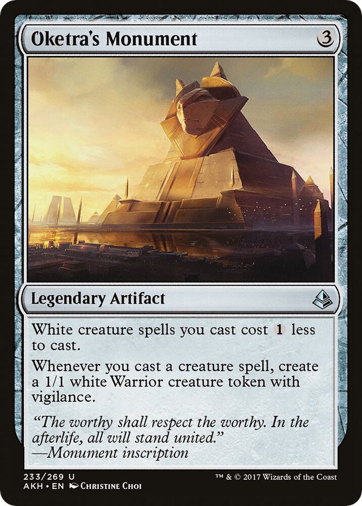 Oketra's Monument 233/269 (Amonkhet)  | Good Games Modbury