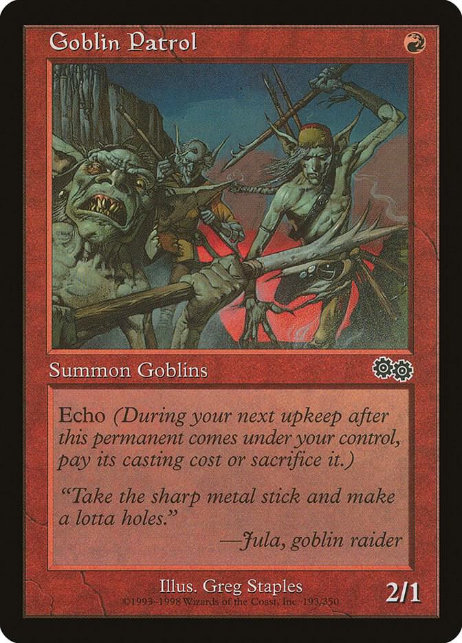 Goblin Patrol 193/350 (Urza's Saga)  | Good Games Modbury