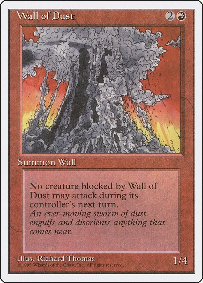 Wall of Dust 229/378 (Fourth Edition)  | Good Games Modbury
