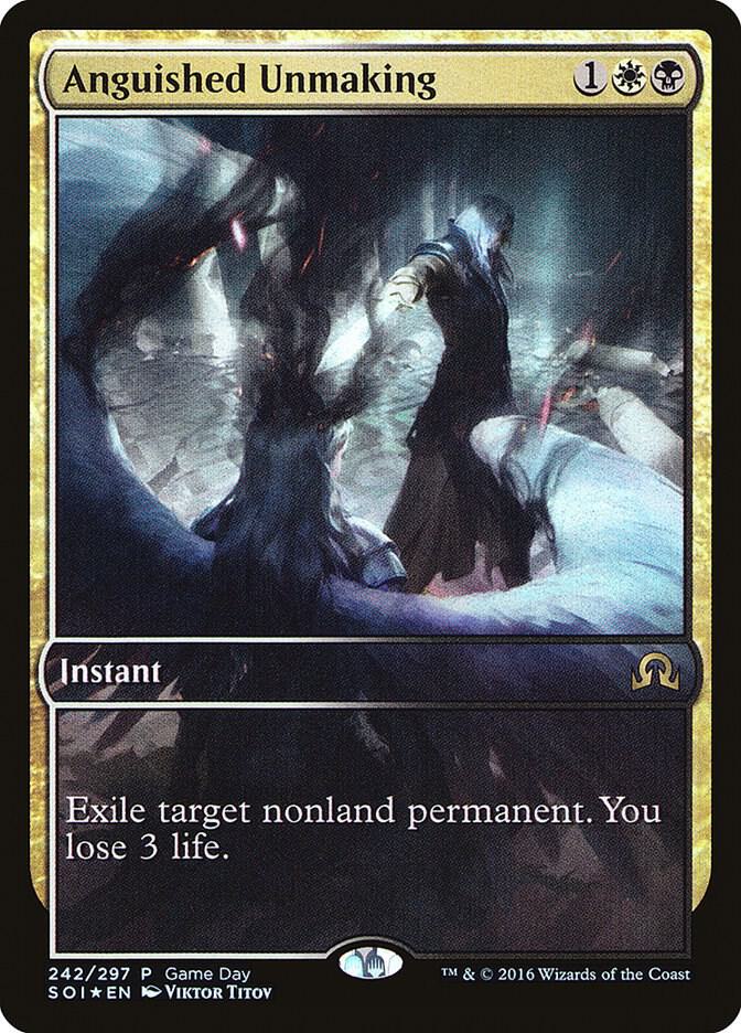 Anguished Unmaking 242/89 (Game Day & Store Championship Promos)  - Foil | Good Games Modbury