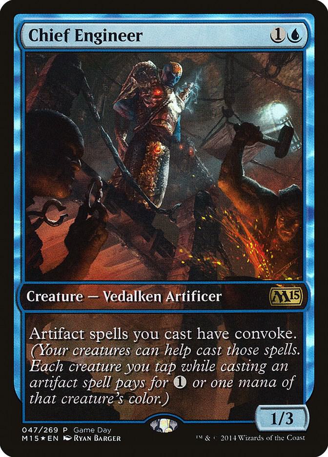 Chief Engineer 47/14 (Game Day & Store Championship Promos)  - Full Art Foil | Good Games Modbury