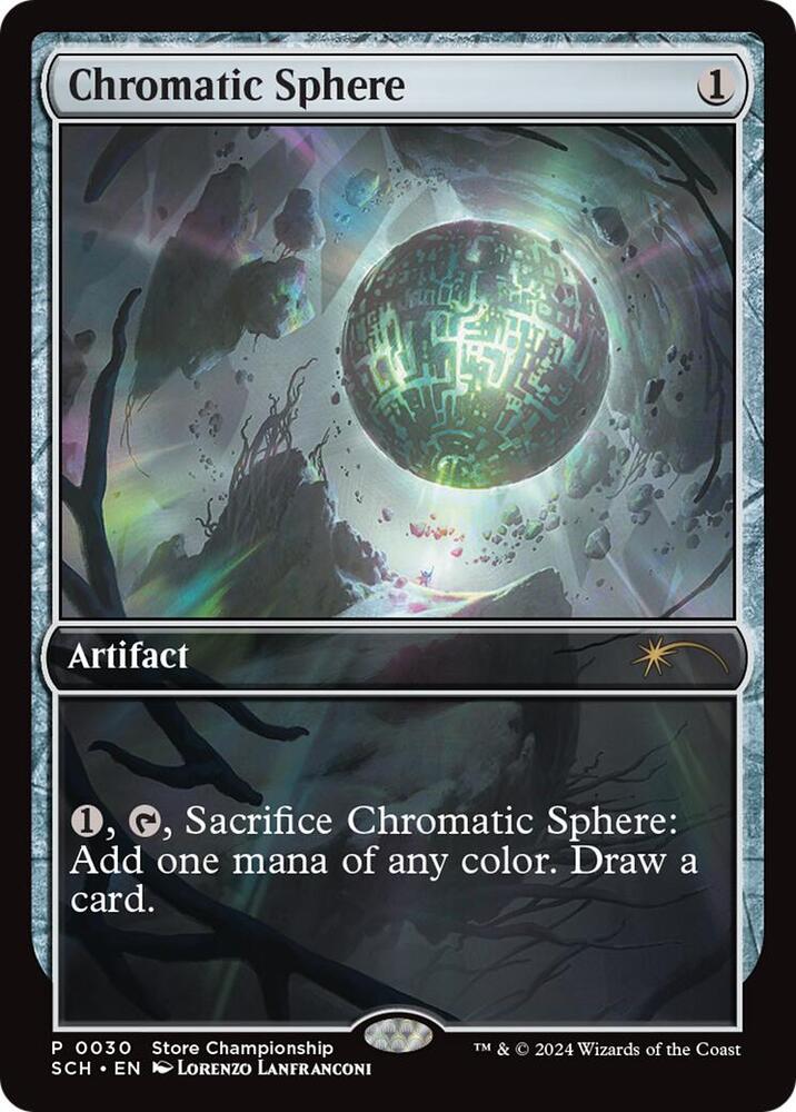 Chromatic Sphere 30/49 (Game Day & Store Championship Promos)  - Full Art | Good Games Modbury