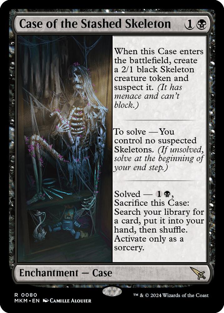 Case of the Stashed Skeleton 80/286 (Murders at Karlov Manor)  | Good Games Modbury